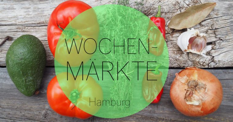 Wochenmärkte in Hamburg. Interaktive Übersichtskarte mit allen Märkten der Stadt